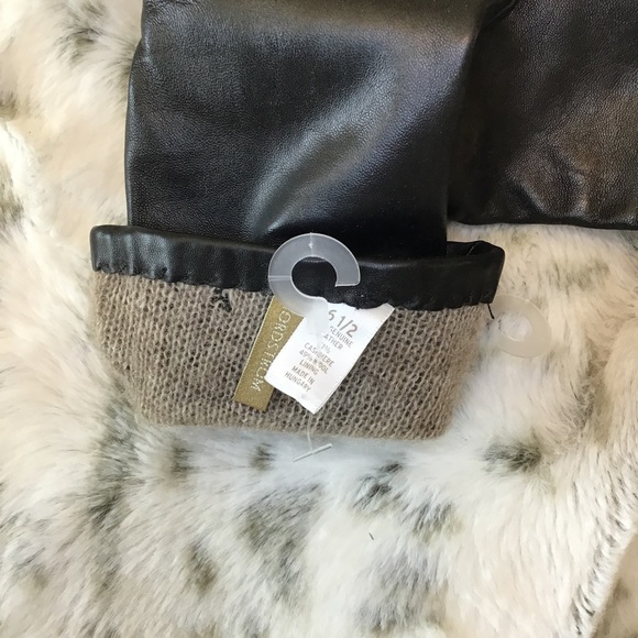 NORDSTROM Leather Gloves NWOT - Picture 3 of 6